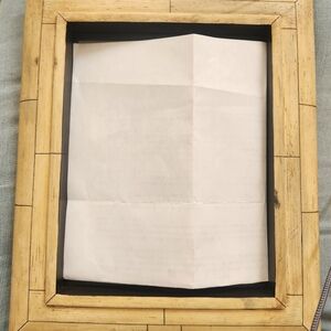 Bamboo Style Picture Frame Plastic Resin